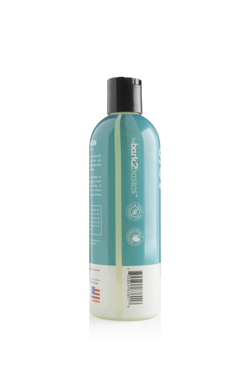 Bark2Basics Sensi-Skin Hypoallergenic Shampoo, 16 oz - Naturally Derived, Sensitive Skin Pet Shampoo, Gentle, No Fragrance, Non-Irritating, for Dogs with Allergies and Dry, Itchy Skin