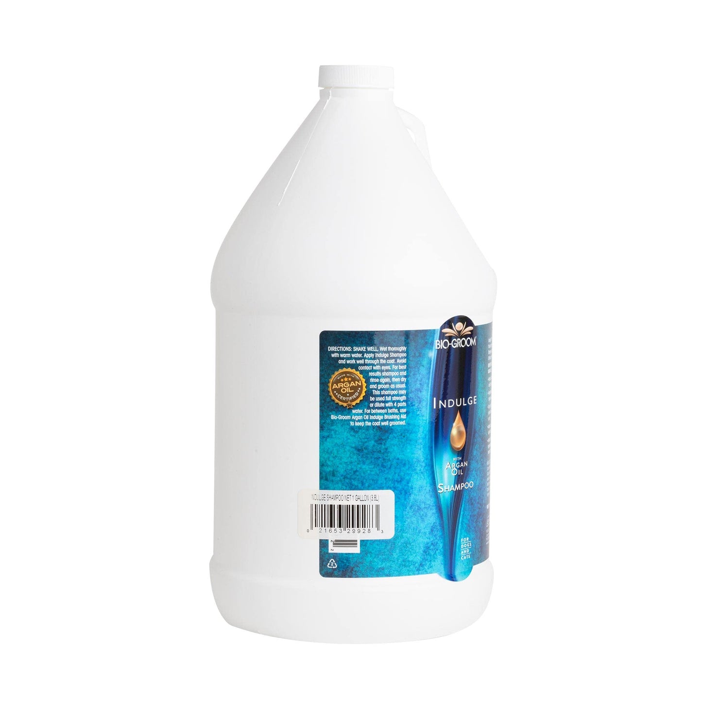 Bio-Groom Indulge Argan Oil Dog Shampoo – Deshedding Dog Bathing Supplies, Puppy Wash, Cat & Dog Grooming Supplies for Sensitive Skin, Cruelty-Free, Made in USA, Dog Products – 1 Gallon
