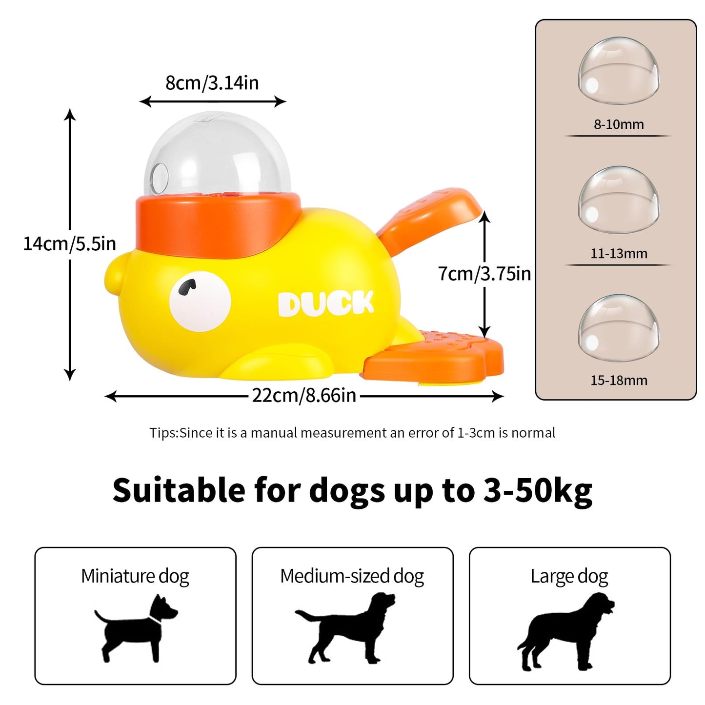 2-in-1 Interactive Dog Puzzle Toy, Slow Feeder, Safe and Durable Dog Food Treat Feeding Dispenser for Dogs and Cats, Promotes IQ Training and Entertainment Reduces Bloating Anti-Gulping