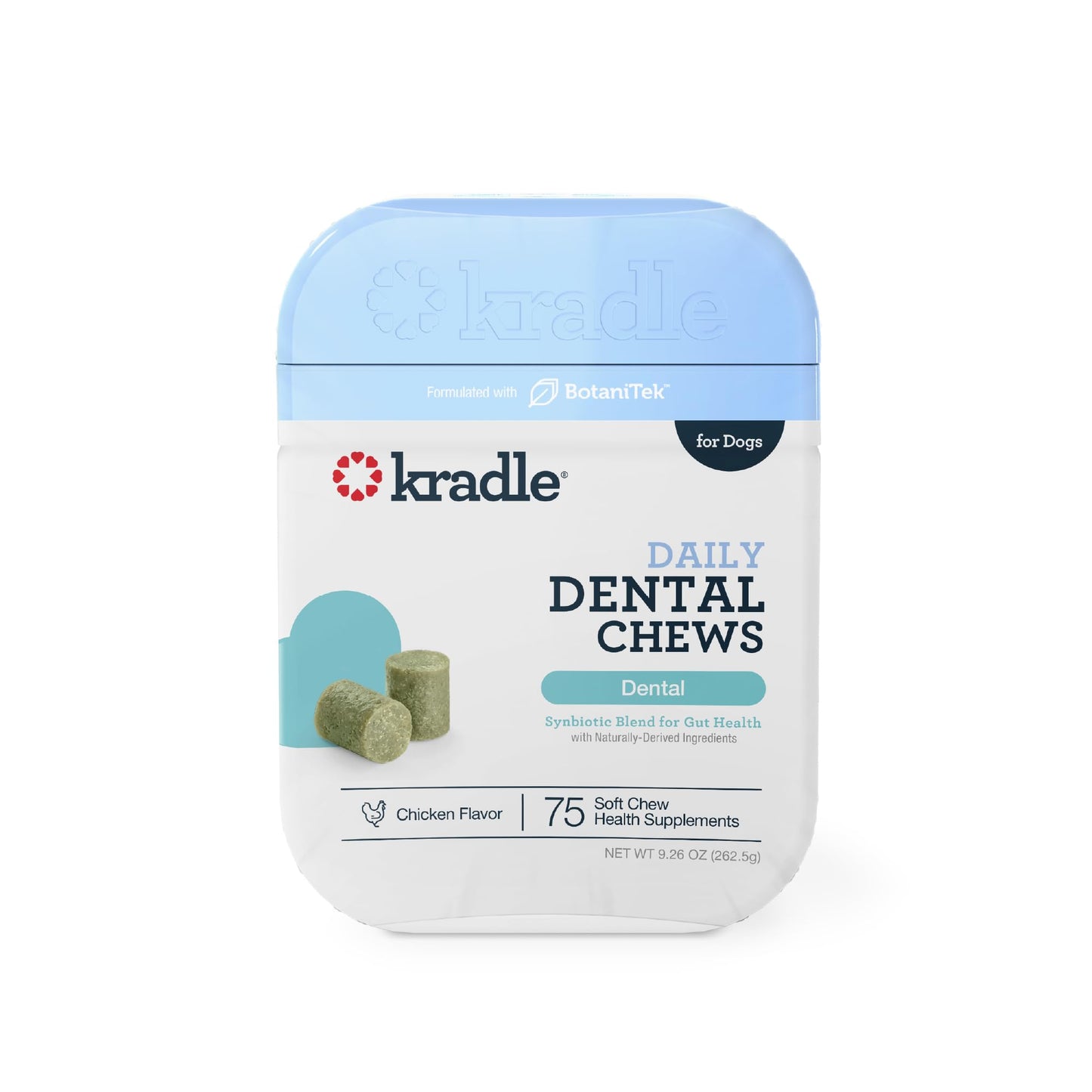 Chew King Dental Dog Toy Collection, Ring Clinically Proven to Remove Plaque