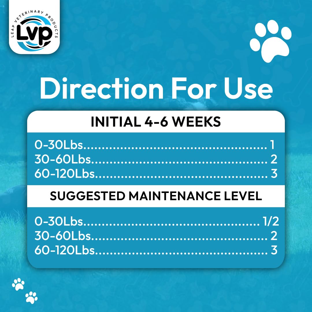 Dogs Suplements Hip & Joint - Krill Oil and Glucosamine Soft Chews, Joint Supplement for Dogs with Krill Oil,Glucosamine, Chondroitin, MSM, Turmeric, Anti Inflammatory, Mobility (Beef 90ct)
