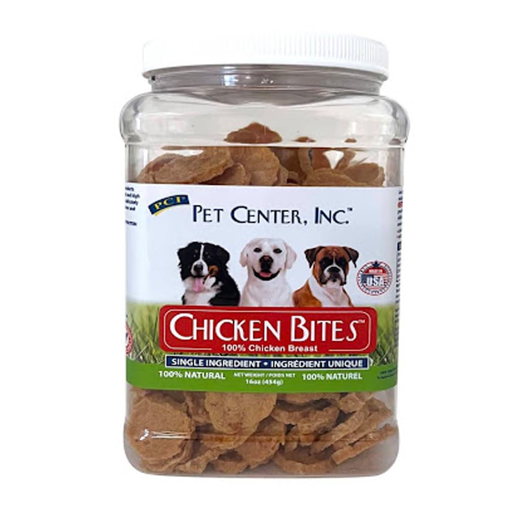 PCI Pet Center Inc USA Chicken Bites, 16 oz. - Dog Treat