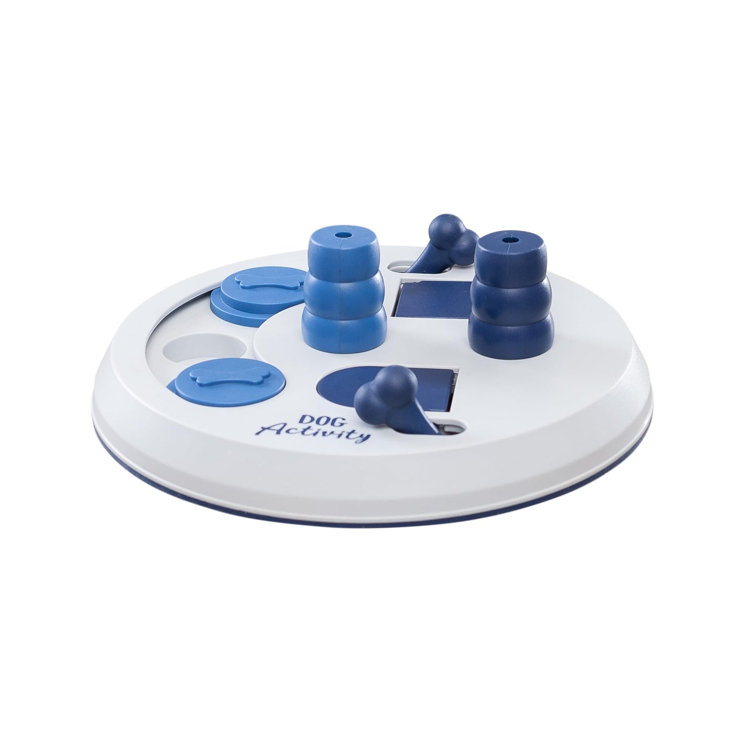 TRIXIE Flip Board Dog Enrichment Toy, Intermediate Level 2 Dog Puzzle, Interactive Treat Game for Small to Medium Breeds