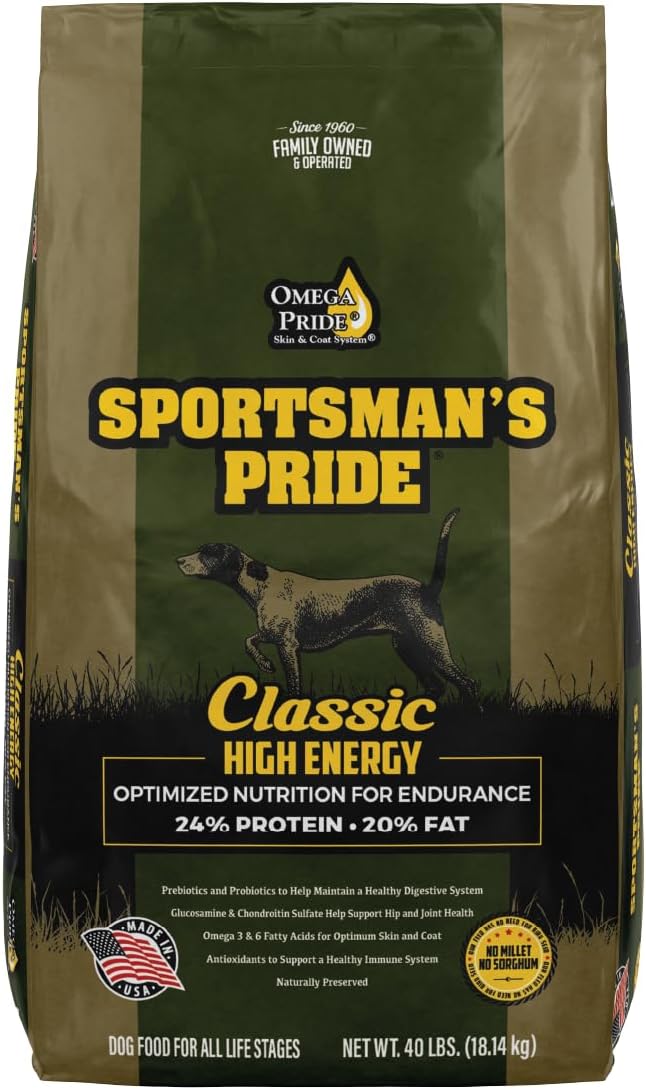 Sportsman's Pride Classic 24/20 High Energy Dry Dog Food, 40-lb Bag