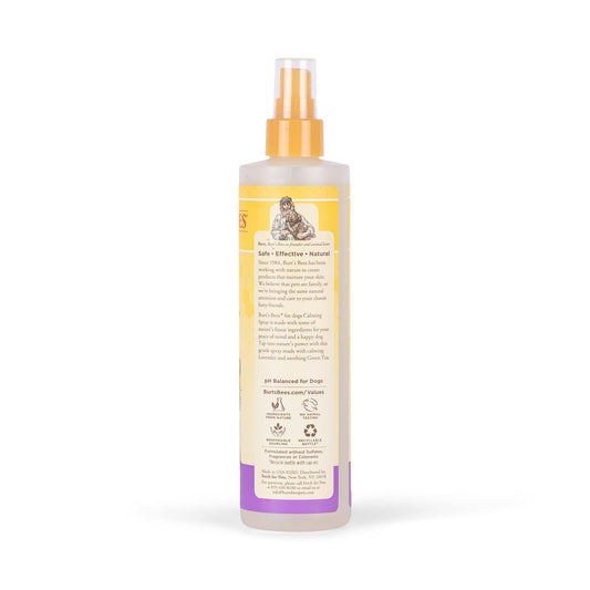 BURT'S BEES FOR PETS Calming Spray with Lavender and Green Tea, Naturally Derived Dog Spray for All Dogs to Calm and Soothe, 10 Fl Oz Dog Spray - Made in The USA