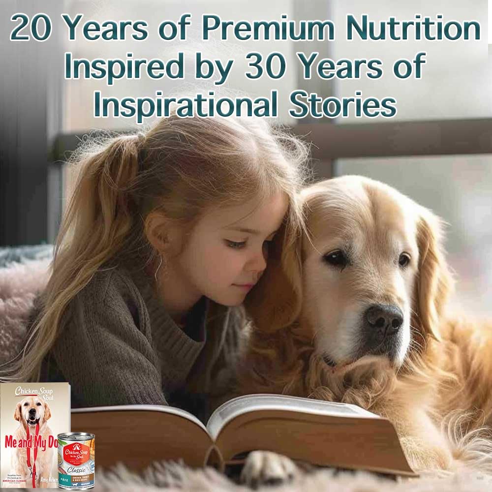 Chicken Soup for The Soul Pet Food - Classic Wet Dog FoodSoy Free, Corn Free, Wheat Free | Dry Dog Food Made with Real Ingredients No Artificial Flavors or Preservatives