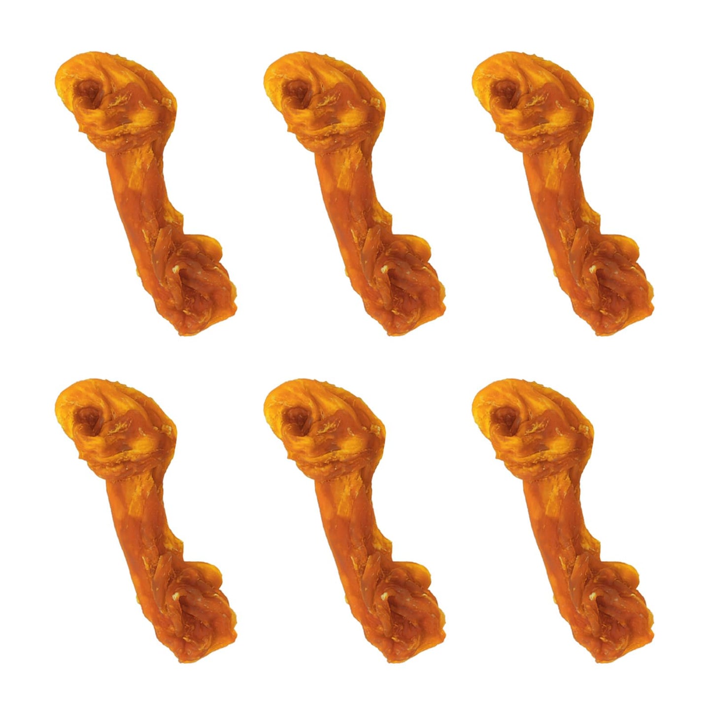 PAWUP Turkey Dog Treats – Long Lasting Chew Sticks with Beef Tendon, Healthy Bones for Small Dogs (13g/Stick, 6 Counts)