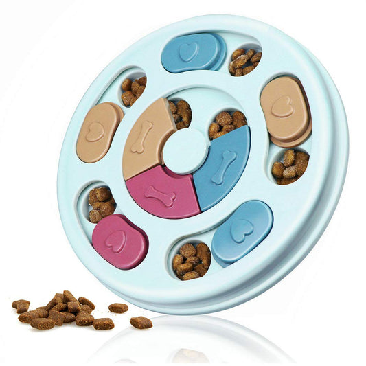 Joansan Interactive Dog Puzzle Toys - Mentally Stimulating Treat Dispenser for Training Small, Medium & Large Dogs