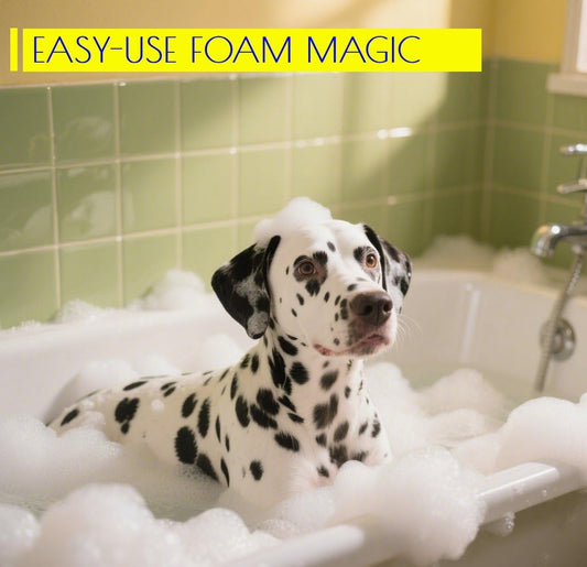 HYPONIC Gentle Cleansing Powder Wash for All Pets 24g (2g x 12) Individually Wrapped - Dry, Itchy, Hypoallergenic, Sensitive/Irritated Skin