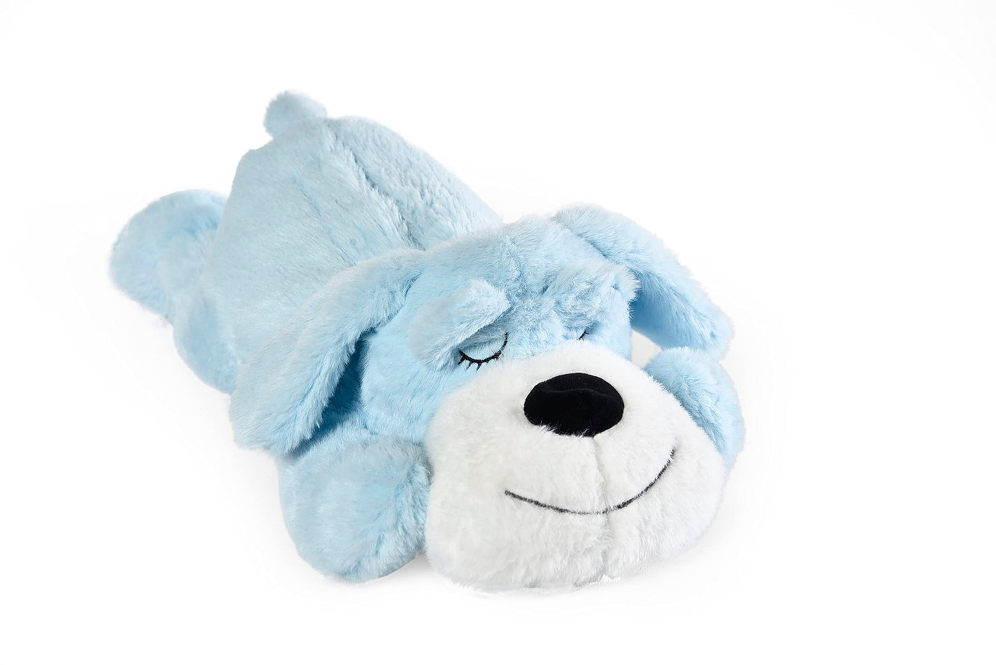 PetMedics 5-in-1 Calming Behavioral Stuffed Dog Toy: Heartbeat, Soothing Sounds, Heating Pads, Lavender Scent - Anxiety Relief, Crate Training - Ideal for Moderate & Soft Chewing Dogs & Puppies