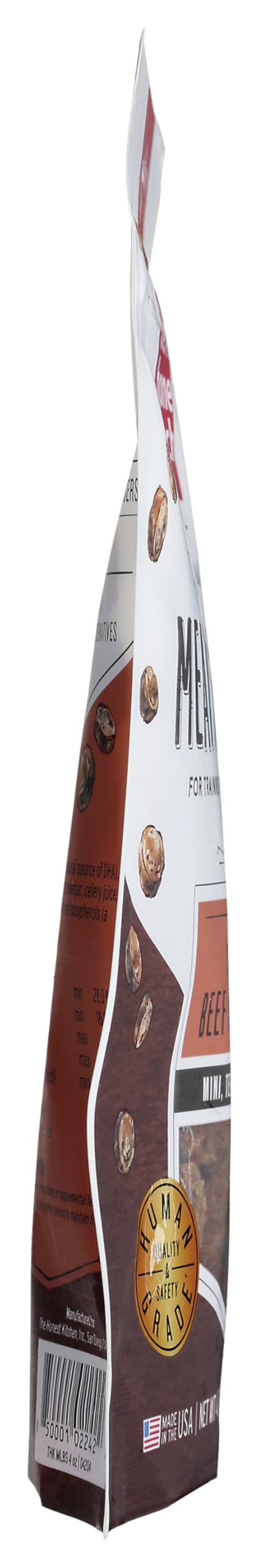 The Honest Kitchen Surf & Turf Meaty Littles: Beef & Salmon Recipe, 4 oz Bag