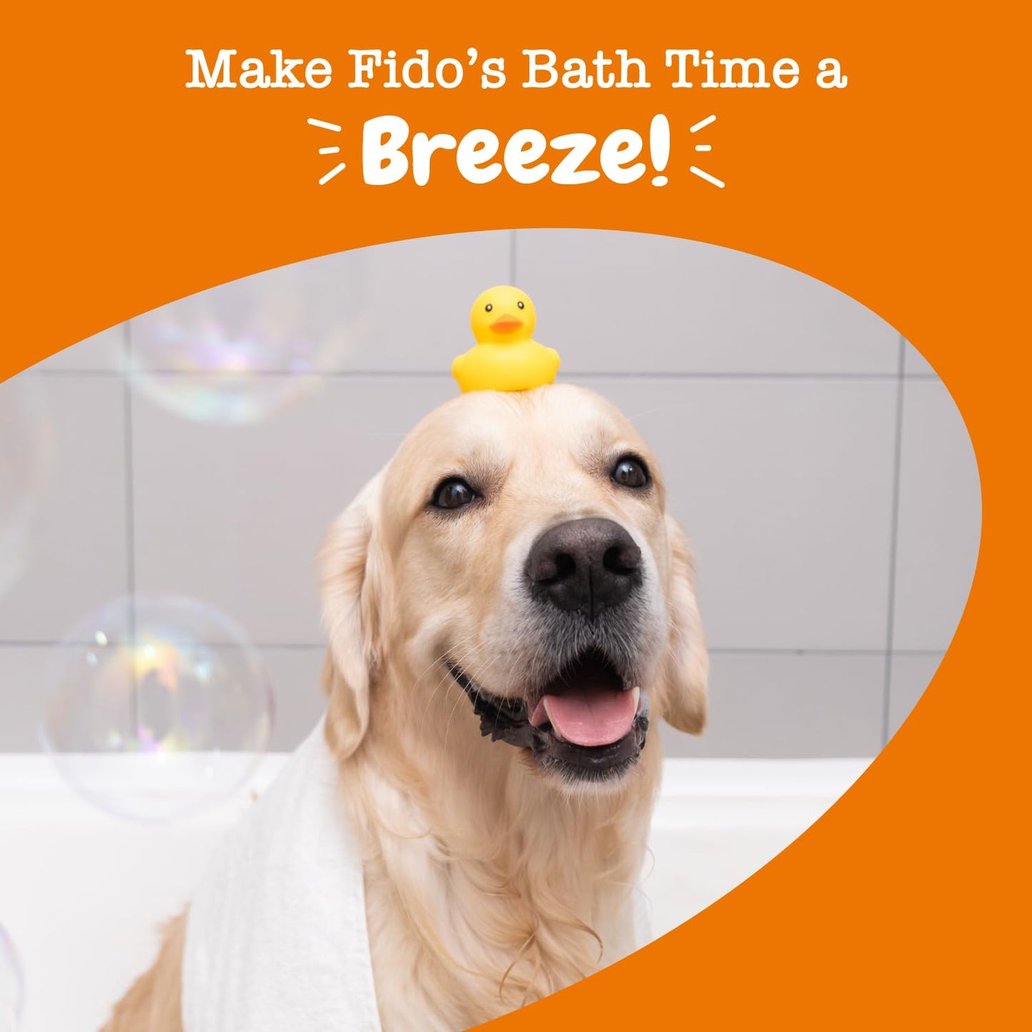 Dog Shampoo with Oatmeal & Aloe Vera - Grooming Pet Wash for Itchy & Sensitive Skin + Dandruff & Coat - Gentle Anti Itch Formula - Vanilla Bean Scent - 16 OZ