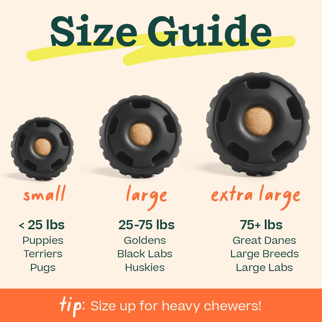 WOOF Power Chewer Pupsicle - Durable, Long-Lasting Dog Chew Toys for Aggressive Chewers - Keep Your Pup Busy - Easy to Clean - Toys for Small Dogs 10-25 lbs