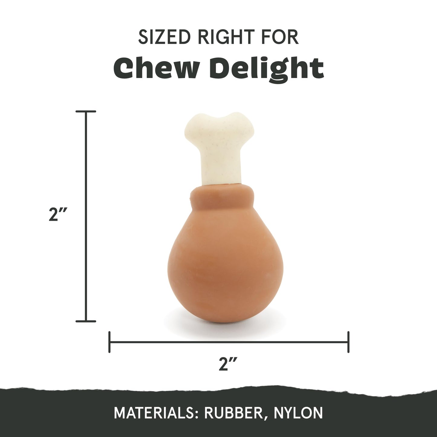 Barkbox Super Chewer Tough Dog Chew Toys for Aggressive Chewers, Dental Stimulating (Turkey - Large)