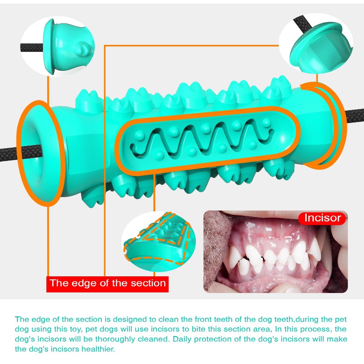 Rope and Ball Dog Toy - Interactive Tug of War - Durable for Small Medium Large Breeds - Tough Dog Toys to Keep Them Busy - Indestructible Dog Toy Aggressive Chewers - Dog Toys Boredom