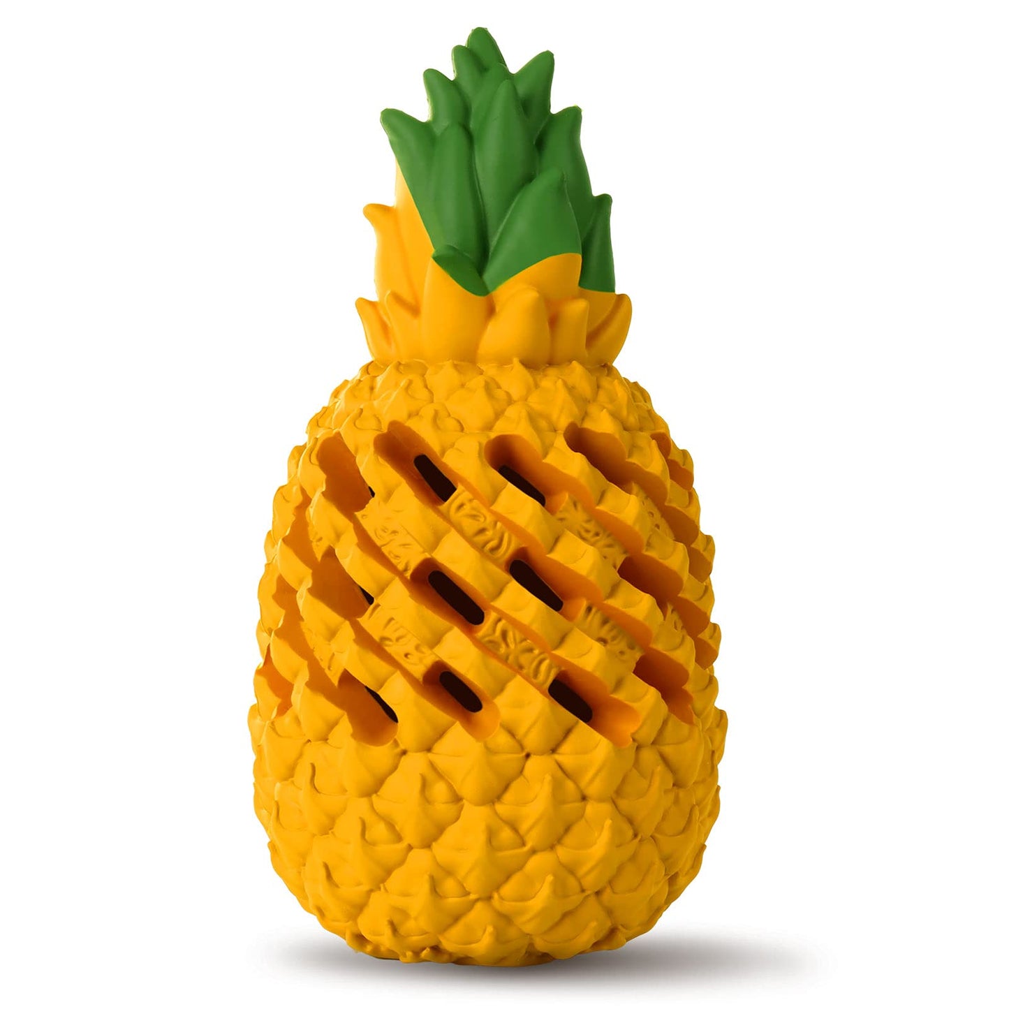 M.C.works Dog Toy for Aggressive Chewers Large Breeds, Indestructible Dog Teeth Clean, Pineapple Tough Treat Dispensing Toys for Large Dogs (Giant)