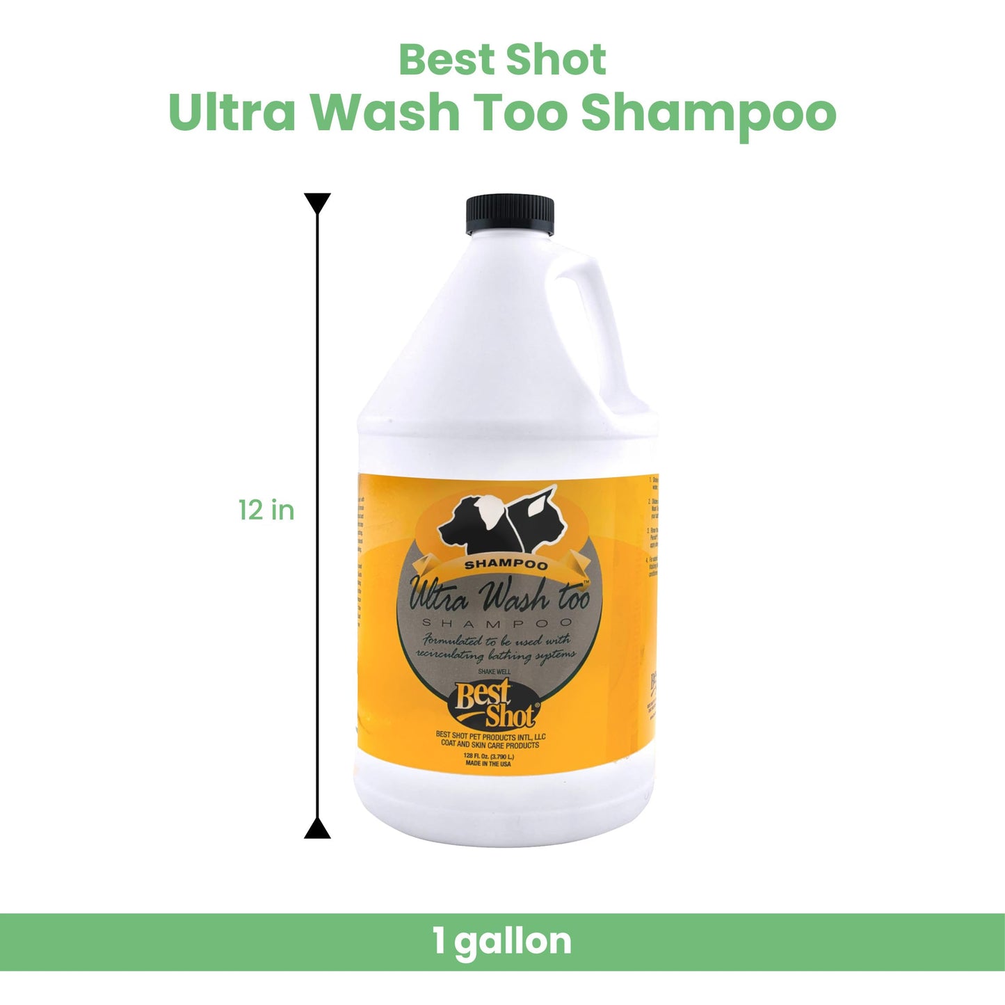 Best Shot Ultra PowerWash Shampoo 1 Gallon
