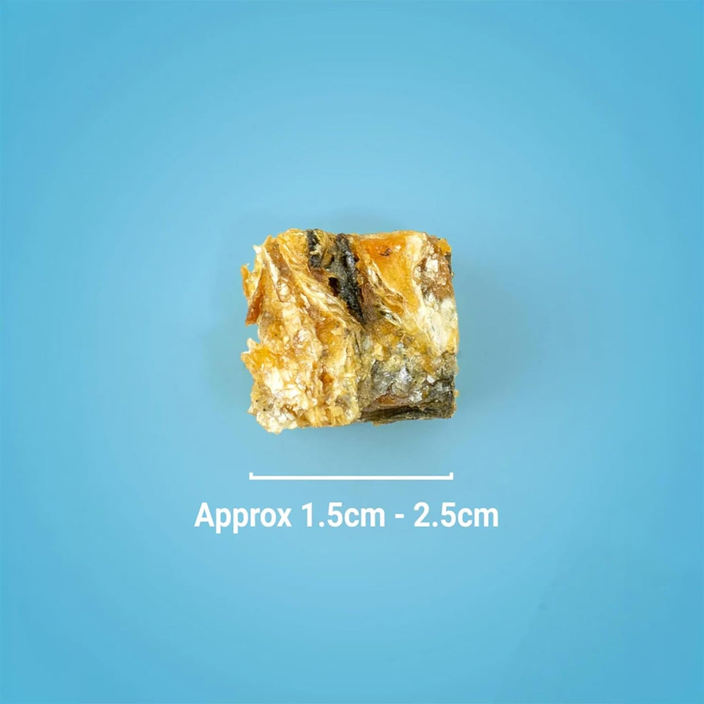 SKIPPER'S Salmon Skin Cubes - 100% Salmon Grain Free & Hypoallergenic Cubes for Dogs, All Natural & Healthy Dog Treats, Omega 3 & 6 Oil, Great for Skin, Coat & Joints | (8.82 Oz)