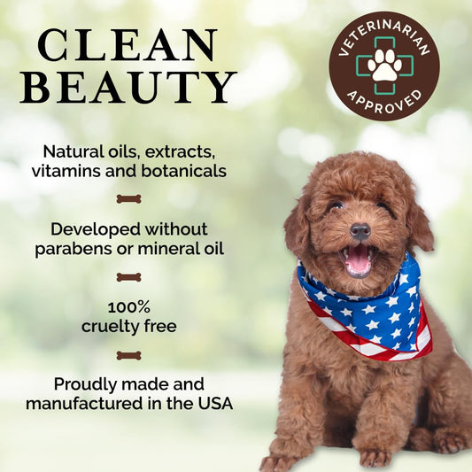 Rosen Apothecary 5-in-1 Itch Relief Puppy Shampoo - Tearless Shampoo for Puppies Cleanses, Soothes, Refreshes and Moisturizes While Offering Itch Relief, 480ml