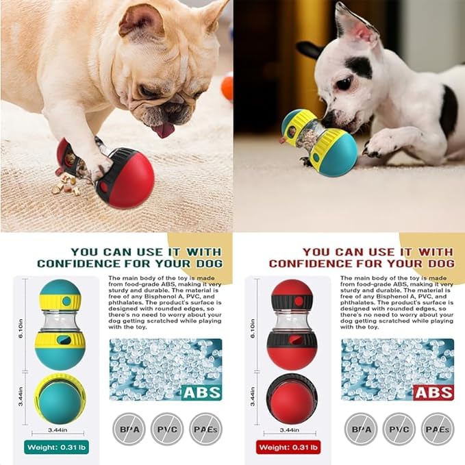 Interactive Dog Toys Dog Puzzle Toy Interactive Dog Toys for Boredom(Blue and Dog Bite Rope Toys)
