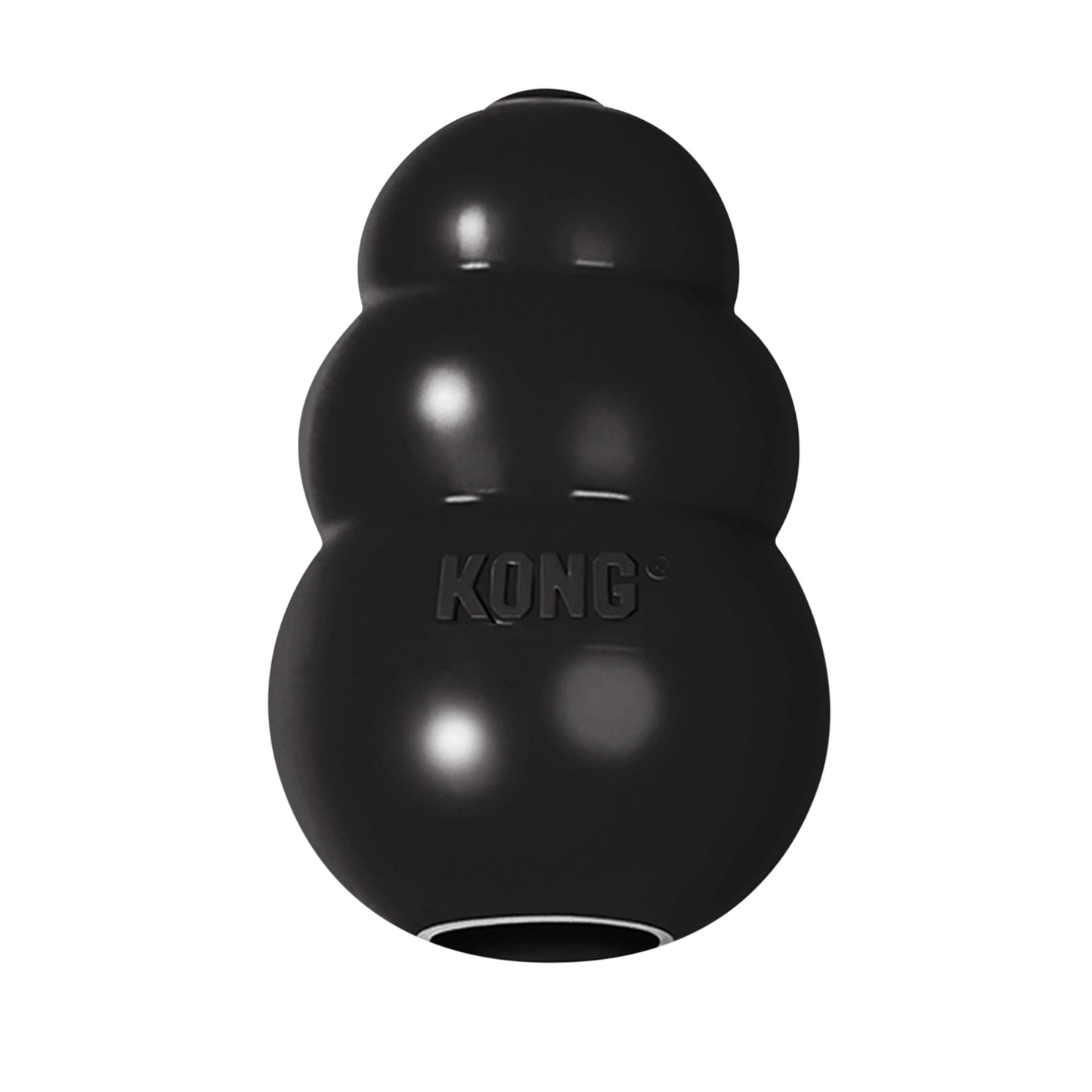 KONG Extreme Dog Toy - Fetch & Chew Toy - Treat-Filling Capabilities & Erratic Bounce for Extended Play Time Most Durable Natural Rubber Material - for Power Chewers - for Small Dogs