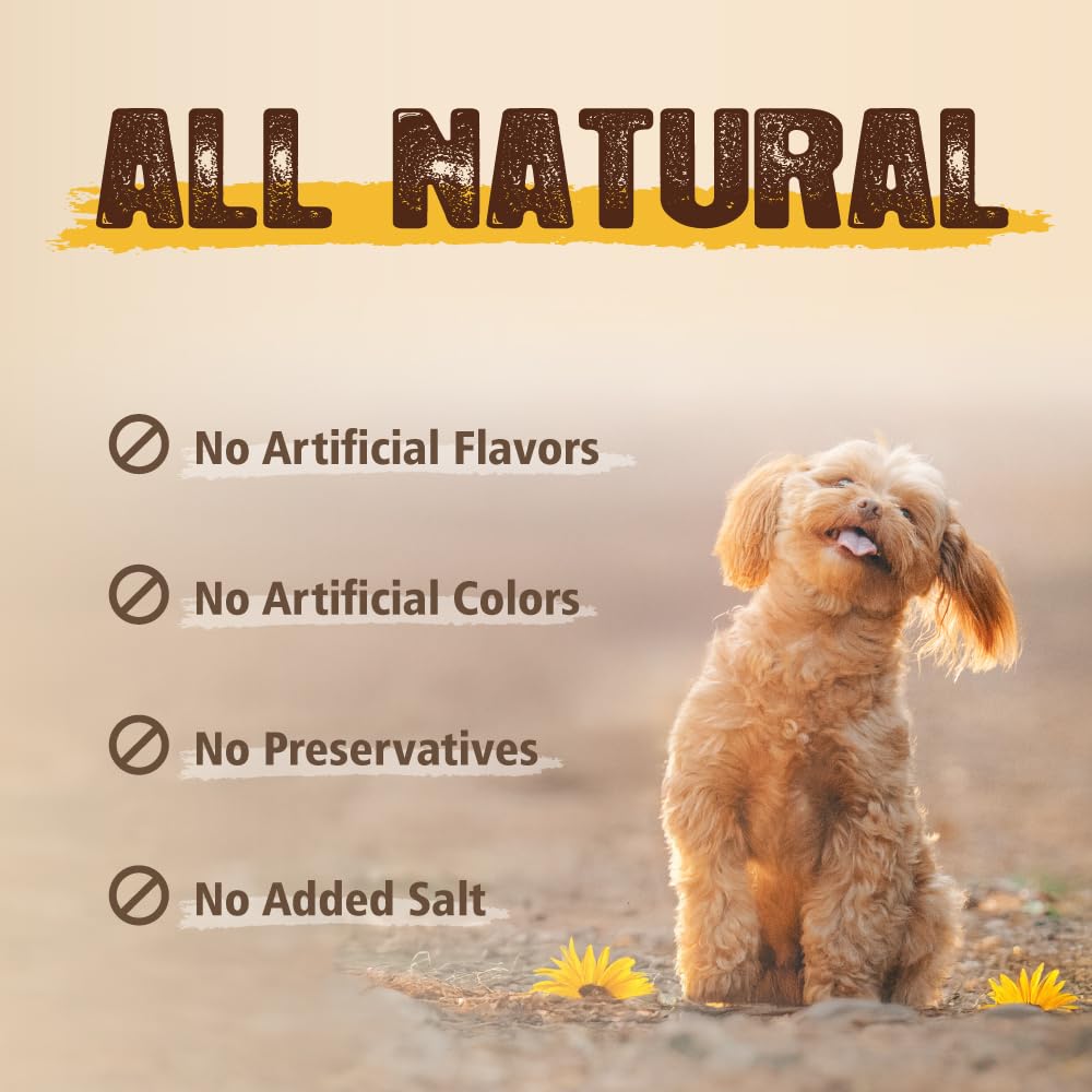 Gootoe Soft Turkey Tendon Stirip 1 lb, Natural Chewy Snack, USA-Sourced Turkey Tendon, Premium Training Chew, Hypoallergenic, Reseal Value Bag, Ideal for Small& Senior Dog, Jumbo Pack