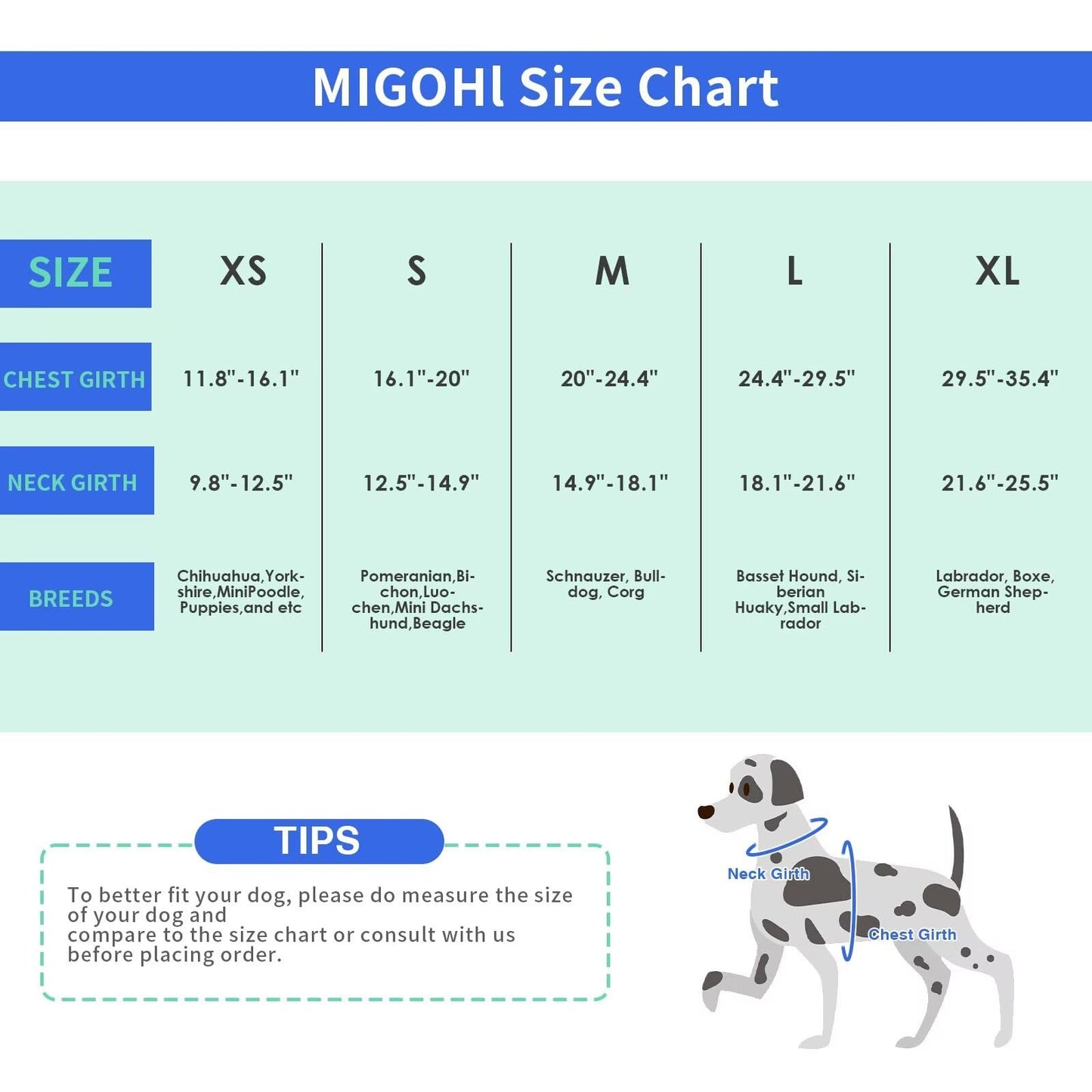 MIGOHI Adjustable Calming Vest for Large Dogs - Anxiety Relief for Thunderstorms, Fireworks, Travel & Separation - Shell Pink, L