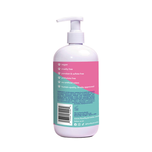 Floof by Brodie Everydog Nourishing and Deodorizing Dog & Cat Shampoo for All Coat Types, Detangles, Soothes with Aloe, Oat Milk, Plant Based Emolients, Pet Grooming Supplies (16oz)