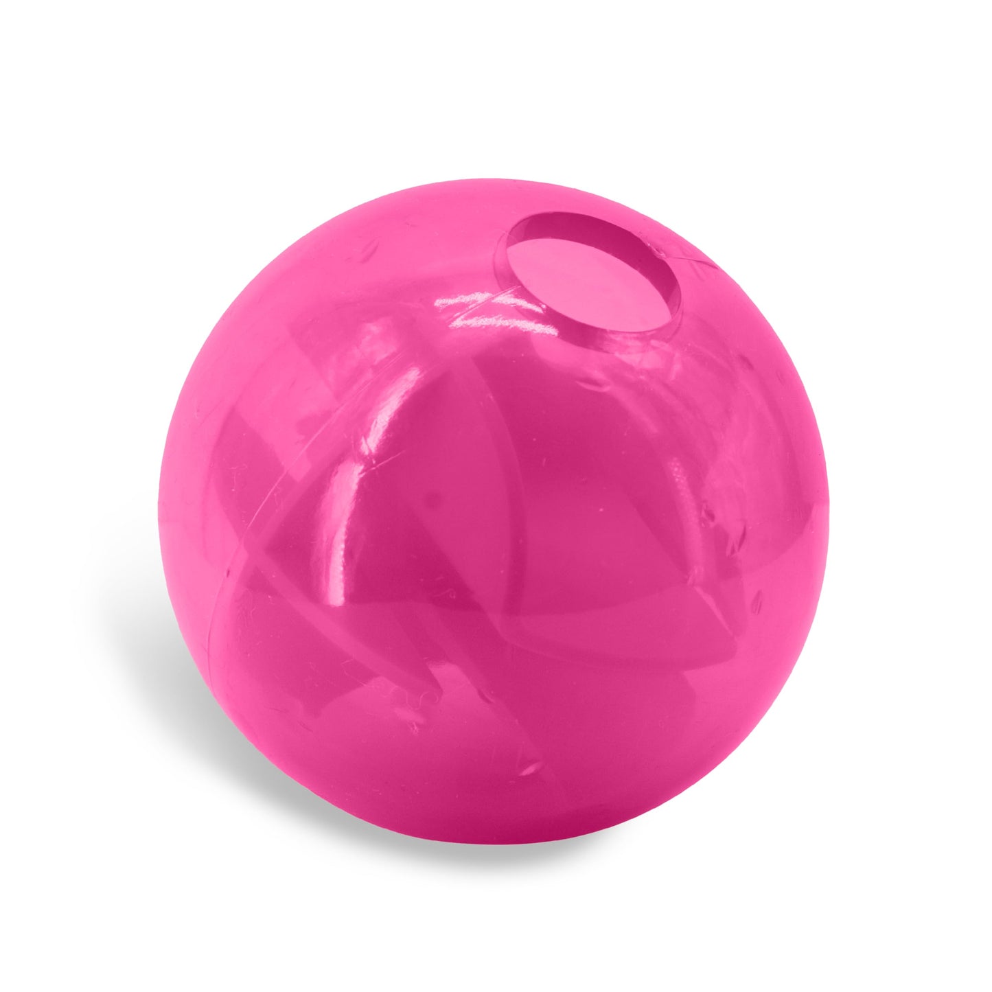 Outward Hound Orbee-Tuff Mazee Interactive Dog Puzzle Toy, Treat Dispensing Slow Feeder Ball, Pink, 4.7-Inch