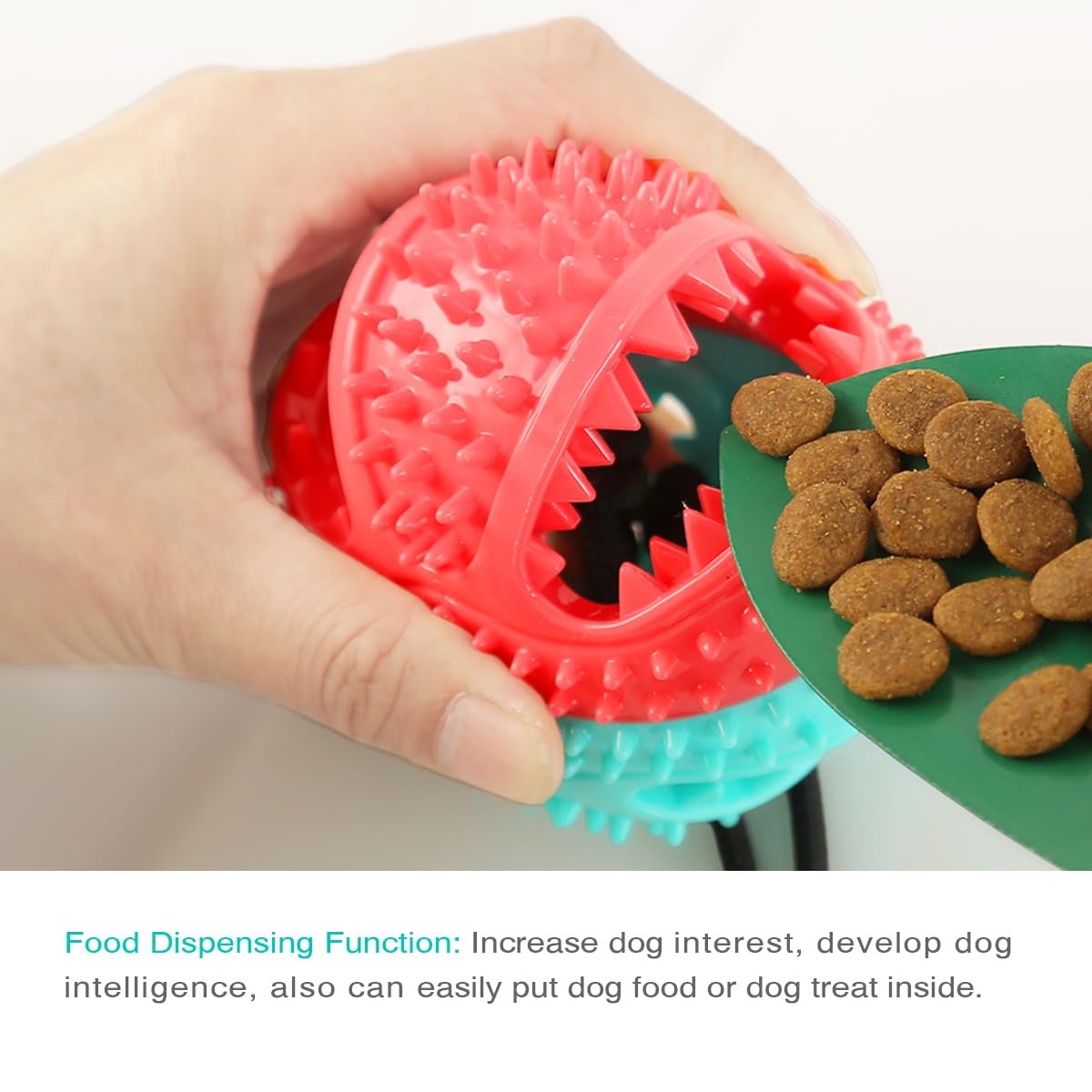 Rope and Ball Dog Toy - Interactive Tug of War - Durable for Small Medium Large Breeds - Tough Dog Toys to Keep Them Busy - Indestructible Dog Toy Aggressive Chewers - Dog Toys Boredom