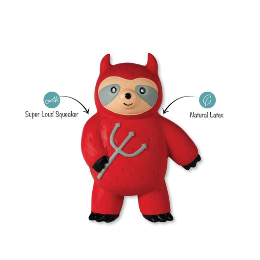 Fringe Studio Latex Dog Toy, A Little HOTHEADED PetShop Collection (366047)