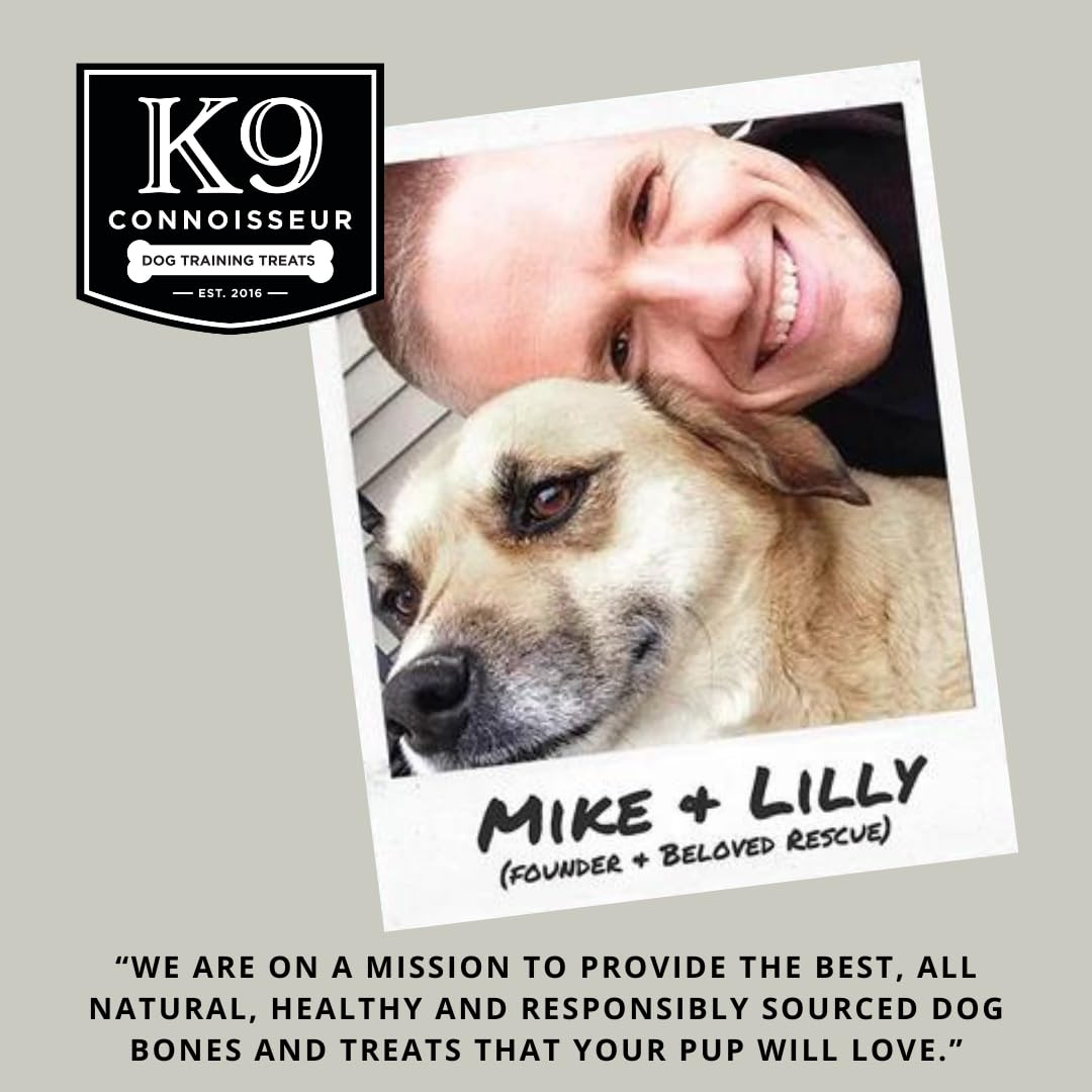 K9 Connoisseur Beef Lung Dog Training Treats All Natural & Lean, USA Made Single Ingredient, Bulk Dogs Treat, Grain Free, for All Breeds & Sizes - 8 oz