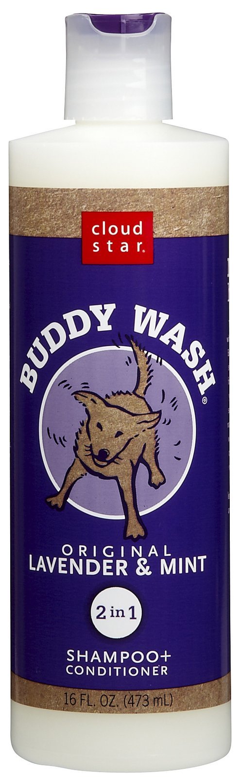 Cloud Star Buddy Wash Lavender & Mint 2-in-1 Dog Shampoo + Conditioner 16 Oz