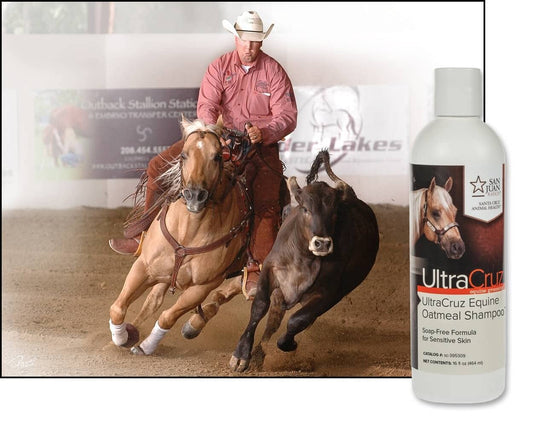UltraCruz - sc-395309 Equine Oatmeal Horse Shampoo, 16 oz,white