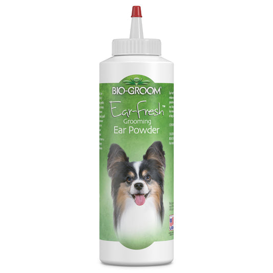 Bio-Groom Ear-Fresh Dog Grooming Ear Powder – Cat & Dog Ear Cleaner, Dog Bathing Supplies, Puppy Wash, Cruelty-Free, Made in USA, Ear Powder for Dogs – 85 g 1-Pack