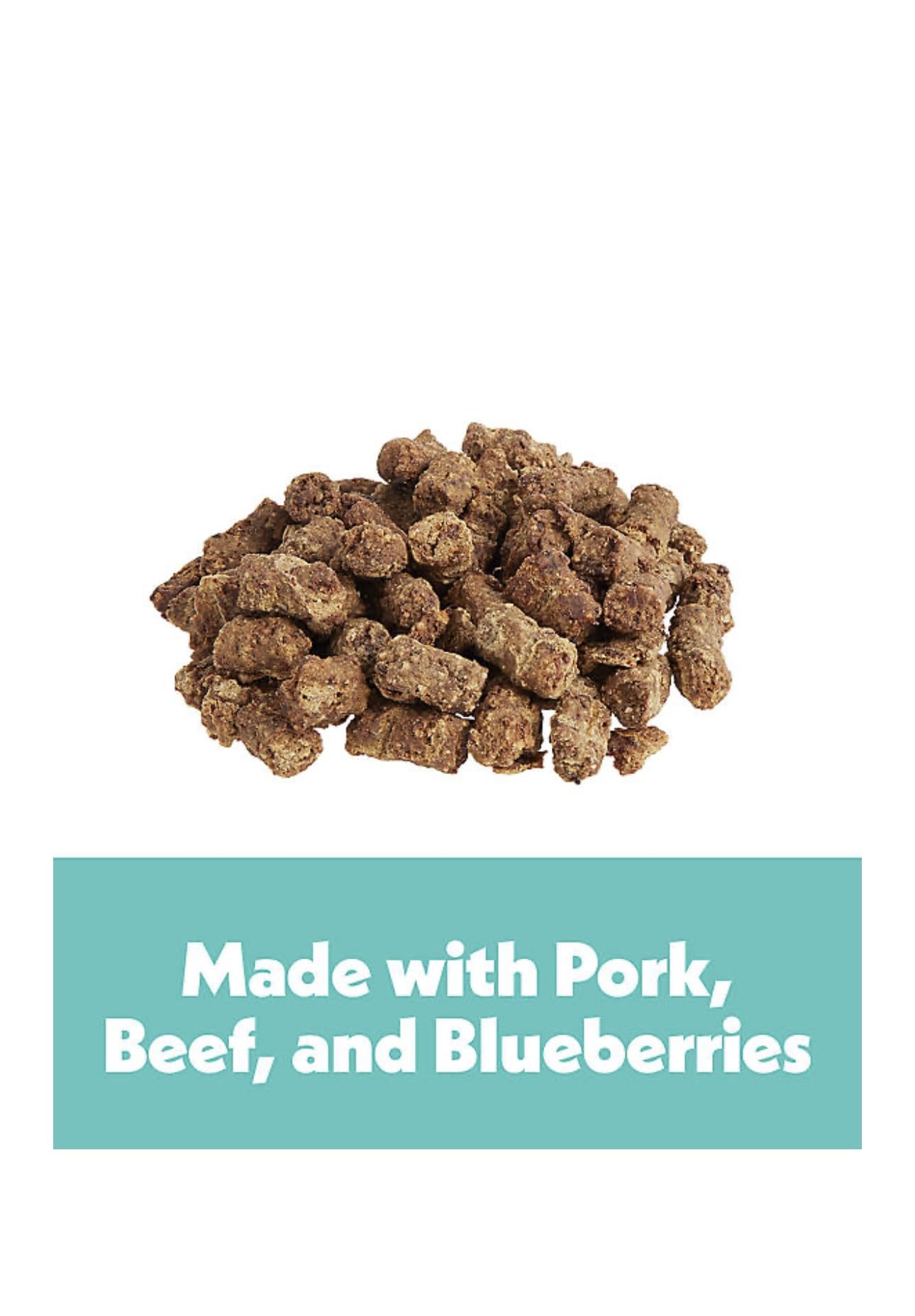 Chippin Natural Dog Treat, Spirulina, Kale Carrots, Healthy Meal Topper, Crunchy Vegan Dog Biscuit for Puppies, Seniors, Stops Grass Eating, Hypoallergenic, Gift, Sustainable Product