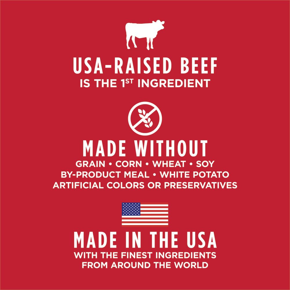 Instinct Raw Boost, Natural Dry Dog Food with Freeze Dried Pieces, High Protein, Grain Free Recipe - Real Beef, 10 lb. Bag