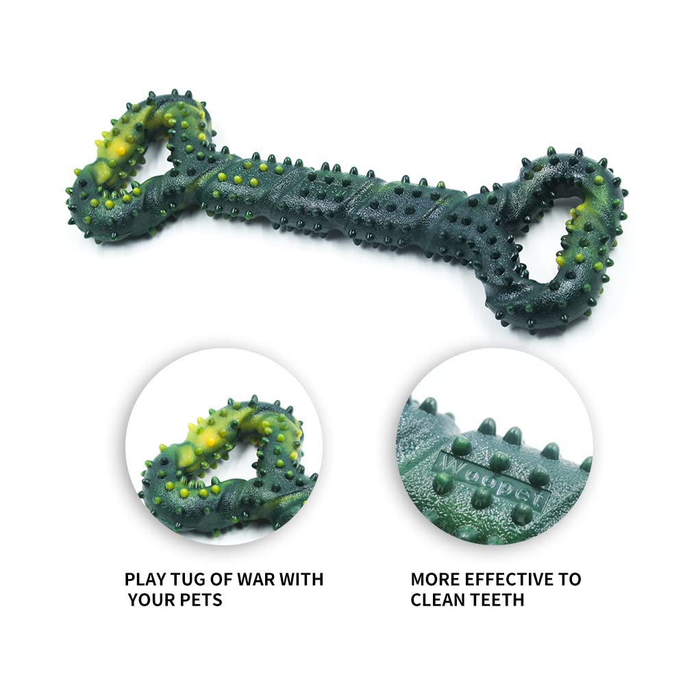 Dog Toys for Aggressive Chewers Large Dog Toys with Convex Design Natural Rubber Tug-of-war Toy for Energetic Dogs Medium Large Dogs Tooth Clean