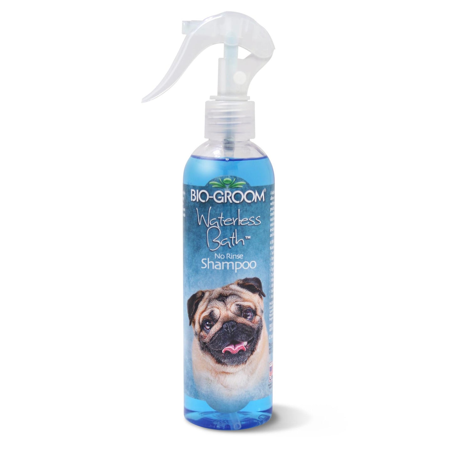 Bio-Groom Waterless Dog Shampoo - Tearless, No-Rinse, Dog Bathing Supplies, Puppy Wash, Cat & Dog Grooming Supplies, Cruelty-Free, Made in USA, Dry Shampoo Spray, Dog Products - 8 fl oz 1-Pack
