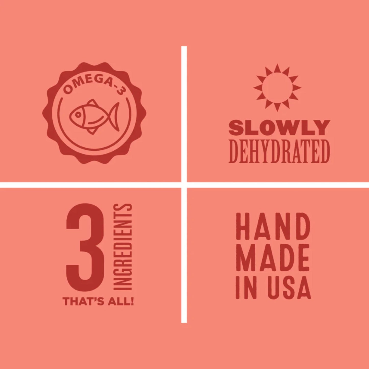 Polkadog Salmon Says Training Bits - Omega-3 Rich, Low Fat Healthy Dog Treat - Digestible, Vitamin & Mineral Packed Dog Snacks - Crunchy 3-Ingredient Treat, Ideal for Dogs with Allergies - 7oz