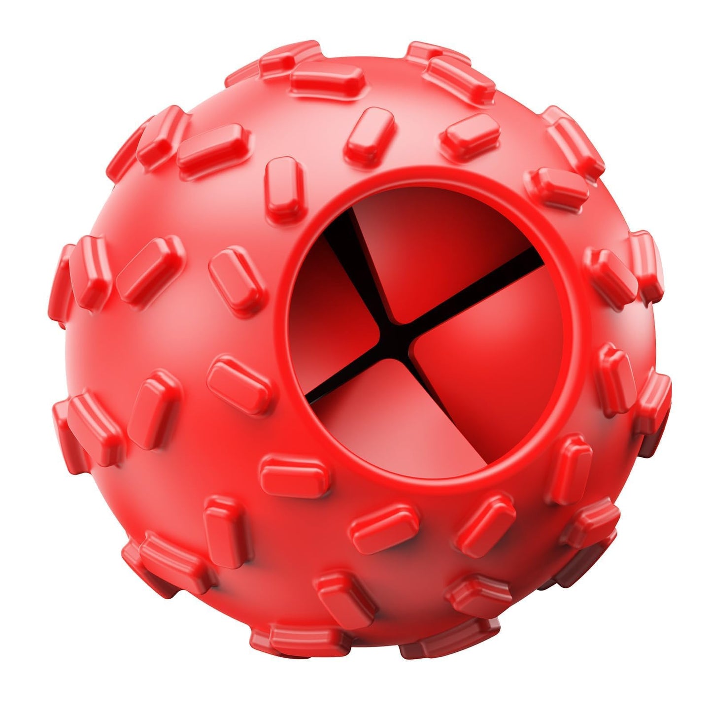 ZHIERDE Treat Dispensing Dog Toys - Interactive Cognitive Dog Treat Toy,Puzzle Ball for Puppies & Small Dogs,Promotes Slow Eating, Reduces Stress,Perfect for Fetch,Chewing & Training