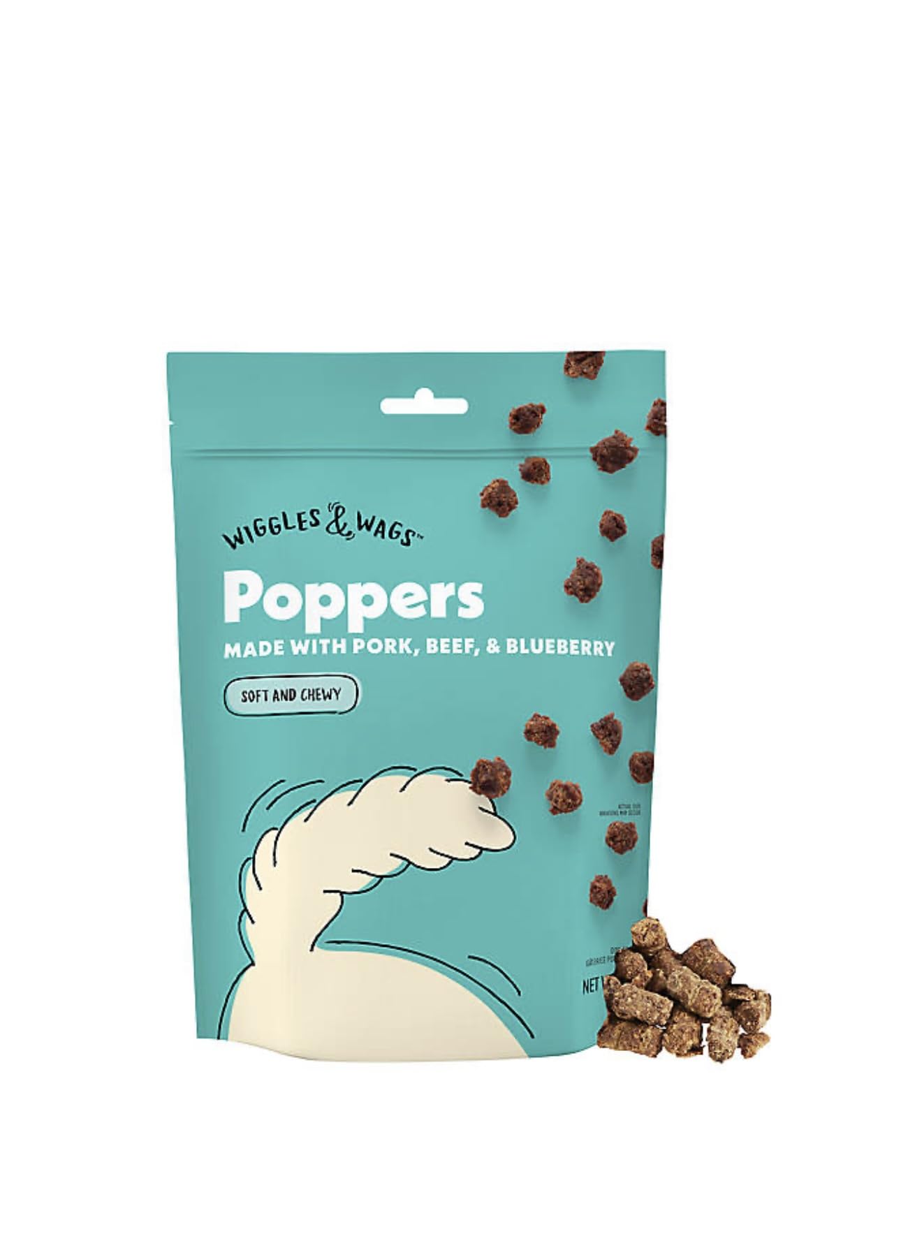 Chippin Natural Dog Treat, Spirulina, Kale Carrots, Healthy Meal Topper, Crunchy Vegan Dog Biscuit for Puppies, Seniors, Stops Grass Eating, Hypoallergenic, Gift, Sustainable Product