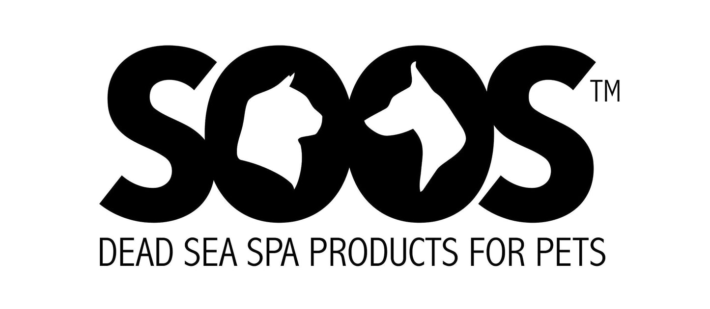 Soos Pet Hypoallergenic Shampoo for Dogs and Cats Made with Natural Dead Sea Minerals Fast Absorbing with Vitamins Essential Oils Natural Ingredients - 1x (4L Gallon)