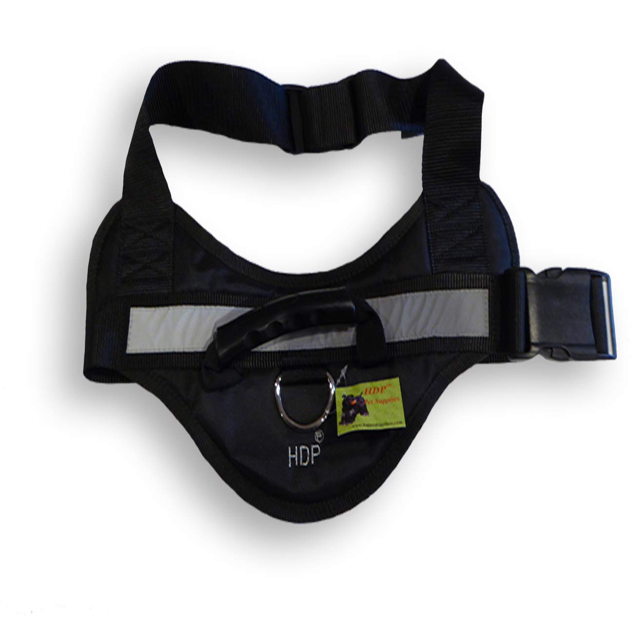HDP Big Dog Soft No Pull Harness Size:Medium Color:Black