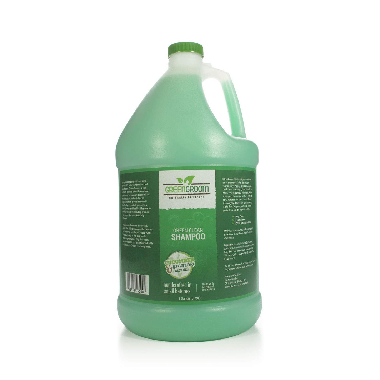 GreenGroom Premium All Natural Dog Shampoo Bundle | Odor Eliminator Shampoo, Green Clean Shampoo, and French Lavender and Chamomile Shampoo