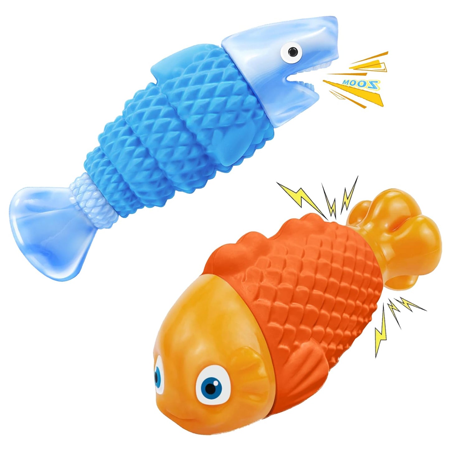 WinTour Tough Dog Toys for Aggressive Chewers, Indestructible Dog Chewers for Medium & Large Breeds, Squeaky Durable Chew Toys to Keep Them Busy, Reduce Boredom, Teeth Cleaning