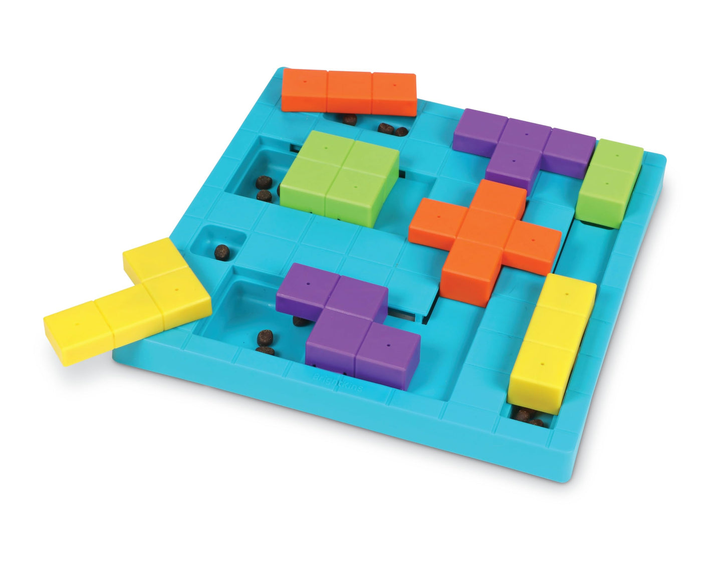 Brightkins Brain Teaser Treat Puzzle - Dog Puzzle Toys, Interactive Dog Toys, Gifts for Dogs