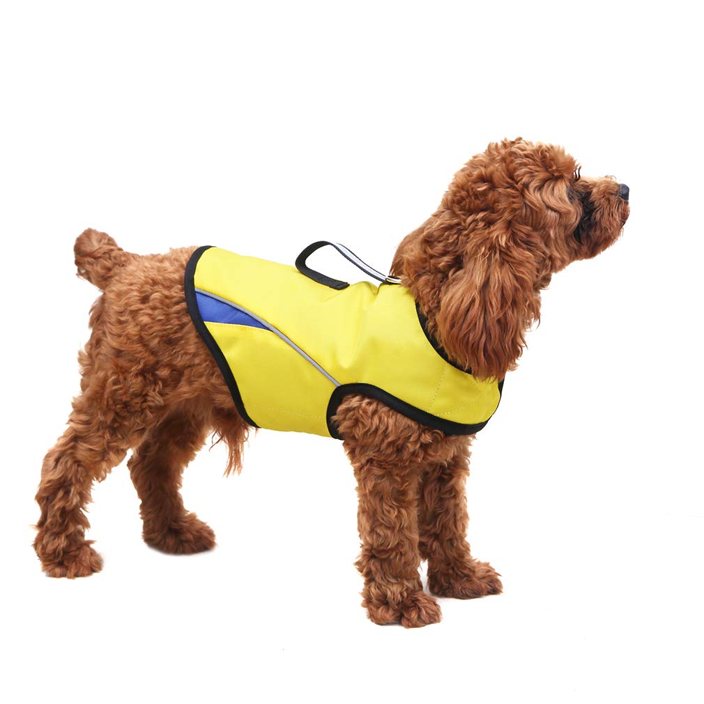 Dog Anxiety Jacket Keep Calming Vest Thunder Coat with D-Ring and Training Handle for Small Dogs