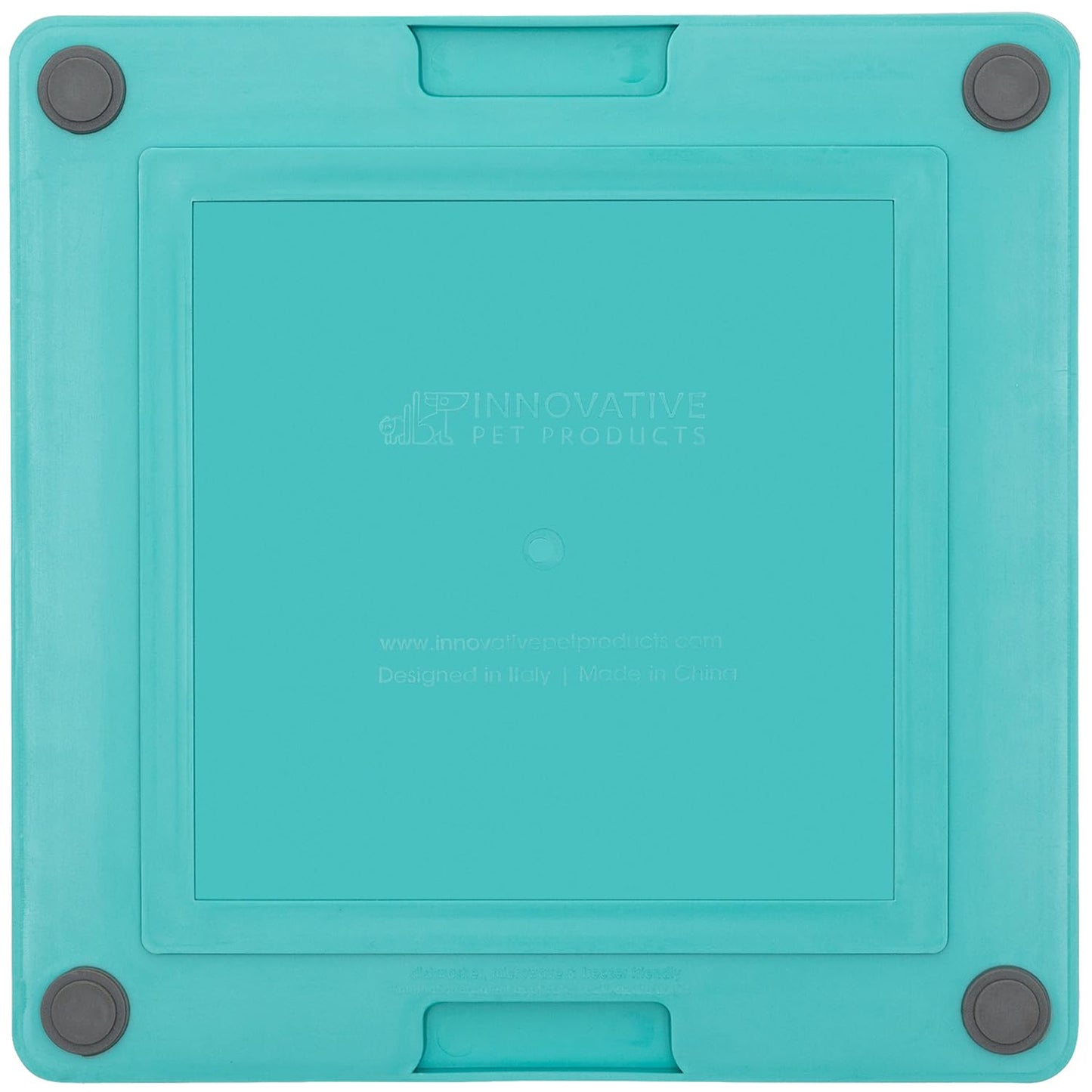 LickiMat Tuff, Heavy-Duty Playdate, Dog Slow Feeder Lick Mat, Boredom Anxiety Reducer; Perfect for Food, Treats, Yogurt, or Peanut Butter, Fun Alternative to a Slow Feed Dog Bowl, Turquoise