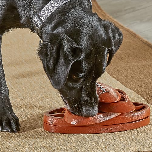 Interactive Cat Toys for Indoor Cats, 360° Smart Automatic Rolling Pet Ball, Rollie Pet Cat Toy, Electric Rolling Ball Dog Toy, Moving Cat Ball with Mesh Tail, Interactive Dog Toys for Small Dogs-Red